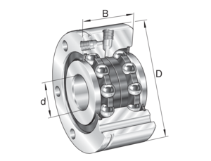 ZKLF2575-2RS-PE          (INA)